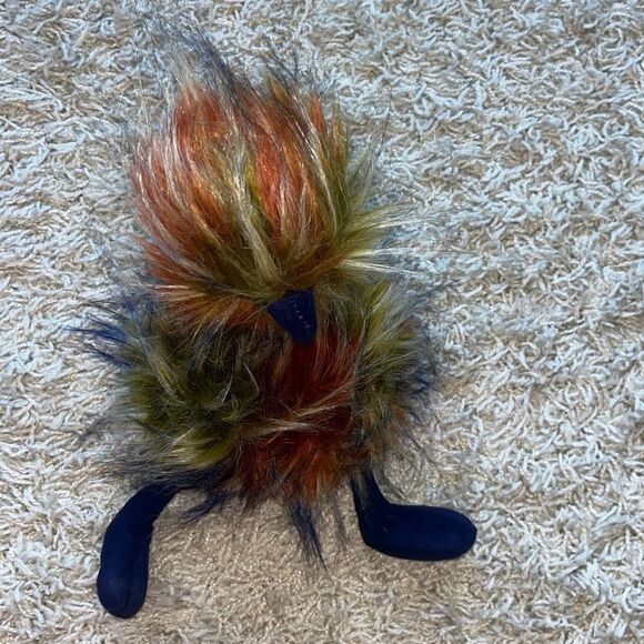 Jellycat London Spiced Pompom 13” Plush Stuffed Ostrich EMU Bird Toy - Picture 3 of 12